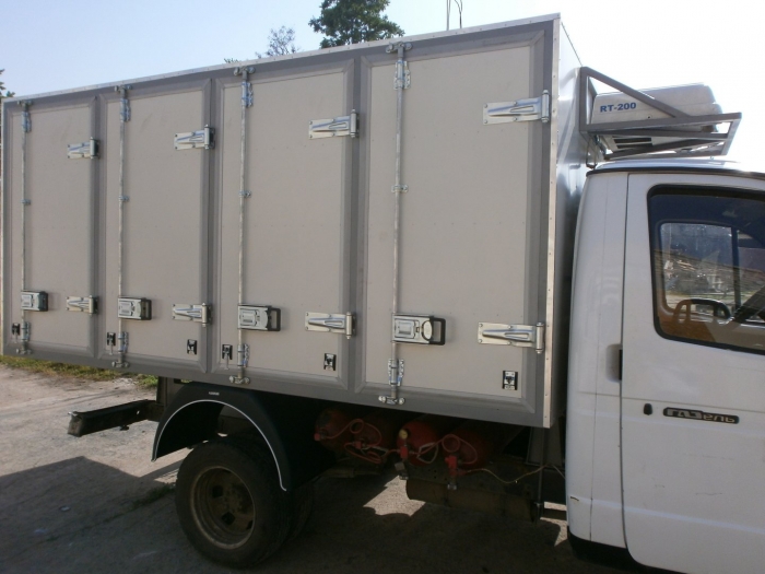 Refrigerated Van based on GAZ 3302 light truck frame