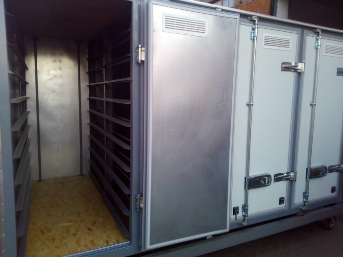 Our team has produced next two units of 4-door Bakery Delivery Van
