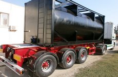 Tank Container for Transportation of Molasses