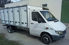 Изотермический 5-ти дверный хлебный фургон (120 лотков) на автошасси Mercedes Sprinter 413