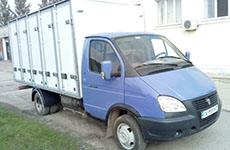 5-и дверный, изотермический хлебный фургон, на 150 лотков, на шасси автомобиля ГАЗ 3302-02