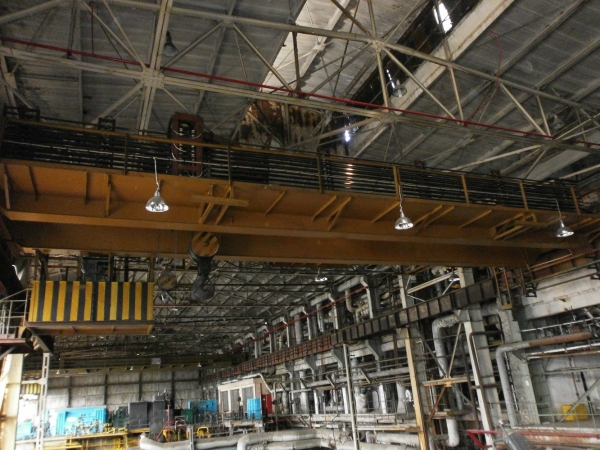 Overhaul repair of overhead traveling crane; load capacity 35/5.