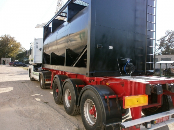 Tank Container for Transportation of Molasses