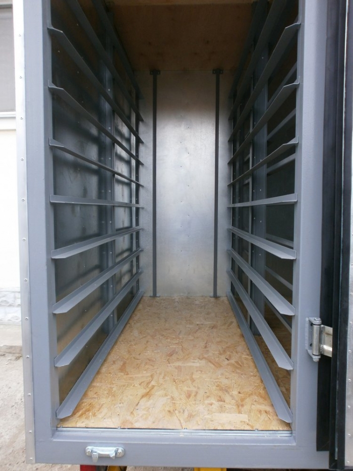 insulated Bakery Delivery Van Box Body based on Mercedes Sprinter 313 light truck frame