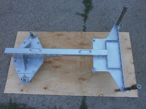 Device for measuring a propeller and bending bogie bolster LSC-CRI-II (YUPTM 102.00.000)