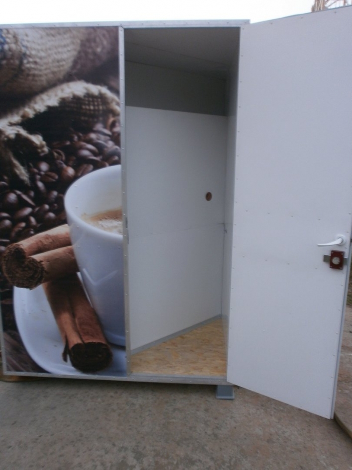 Kiosks for coffee and other drinks