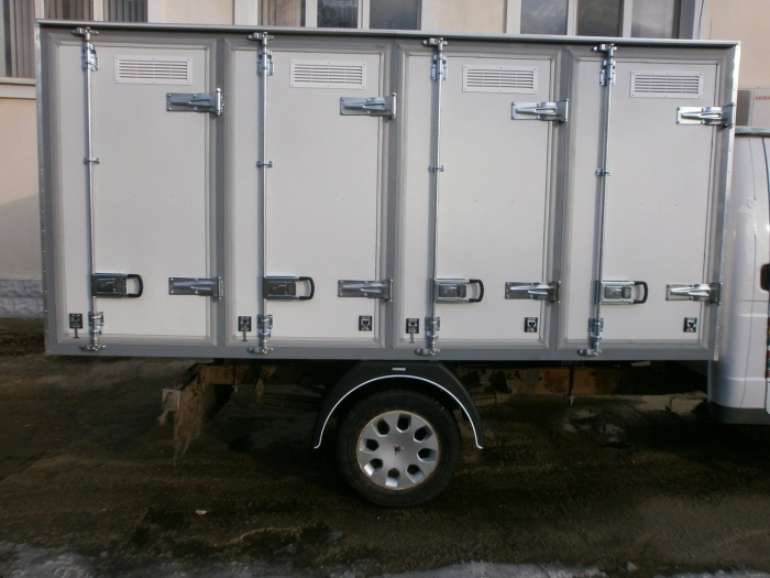 Produced another another 4-door Bakery Delivery Van with holding capacity of 96 bakery cases