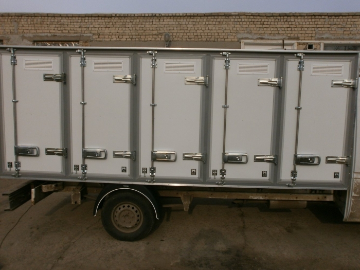 5-ти дверный изотермический хлебный фургон на 120 лотков