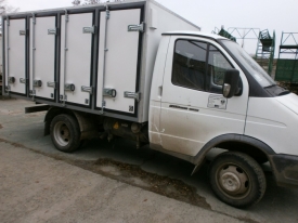Isothermal vans, manufactured goods - from the manufacturer