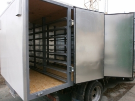 Isothermal vans, manufactured goods - from the manufacturer
